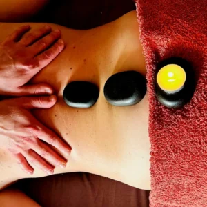 Massage pierre chaude